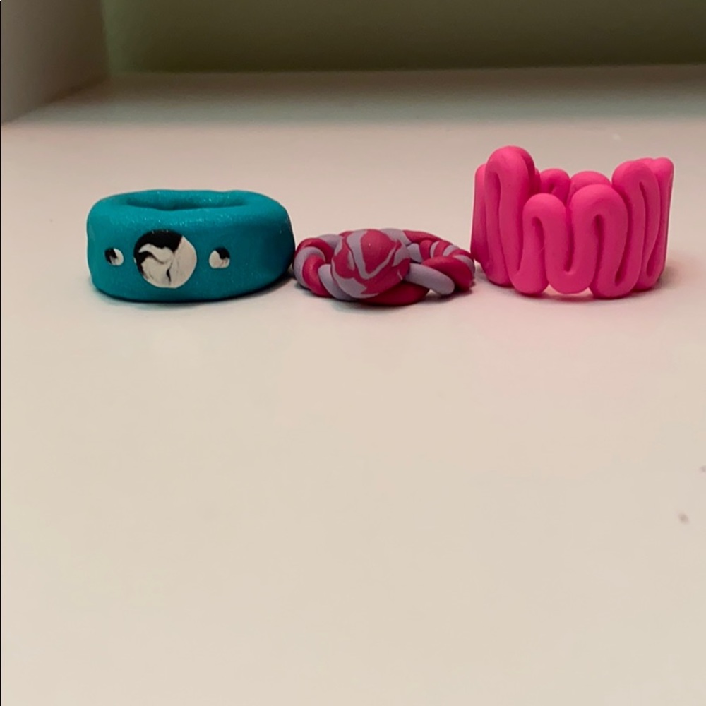 ✨Polymer Clay Rings✨ - Picture 3 of 4